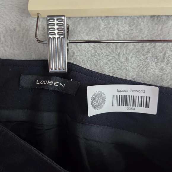 Louben Blue Maxi A-Line Skirt for Work - Picture 8 of 8